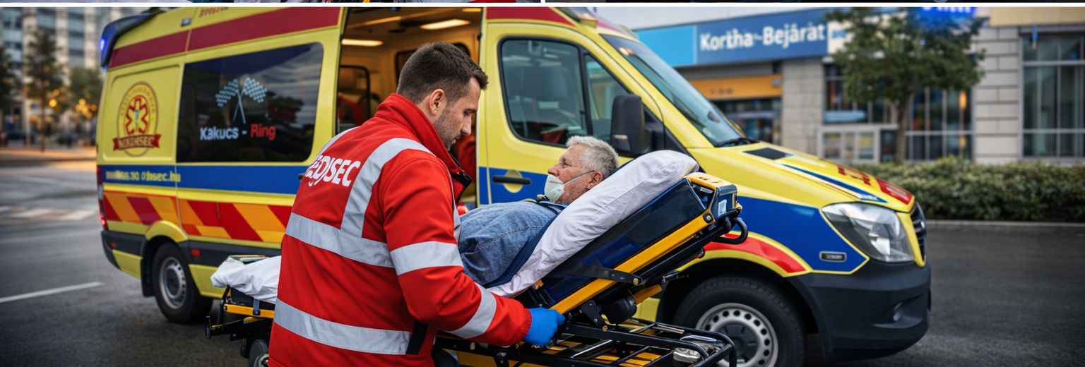 Betegszállítás – országosan és EU-n belül (Medisec)